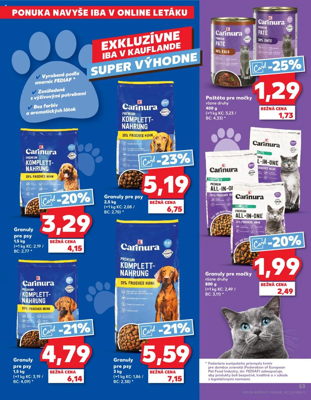 Nové Kaufland akcie – leták je platný od 31.07.2025 | Strana: 53