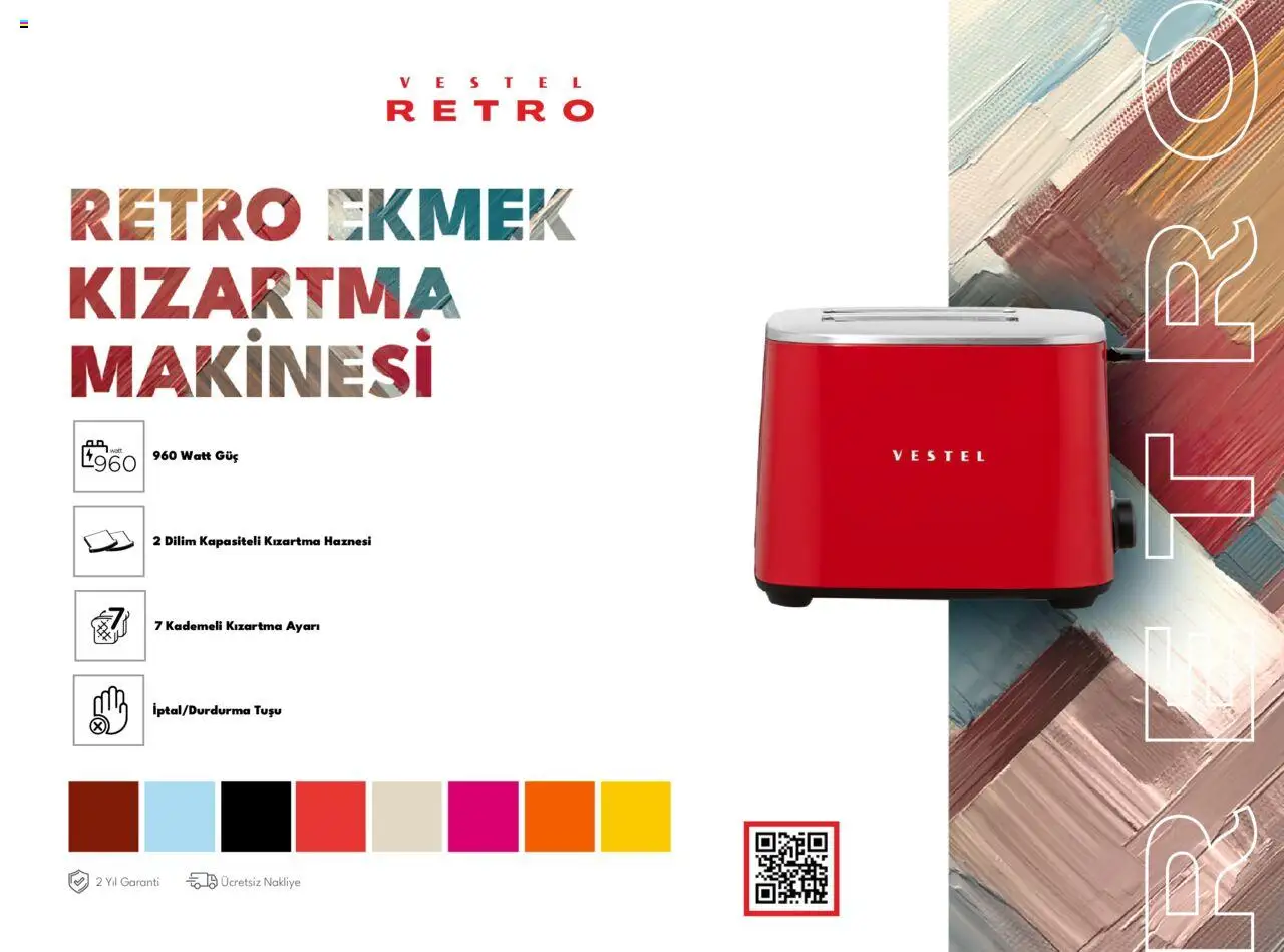 Vestel Retro Katalog - 06 Ağustos 2024 tarihinden itibaren geçerlidir | Sayfa: 23 | Ürünler: Ekmek