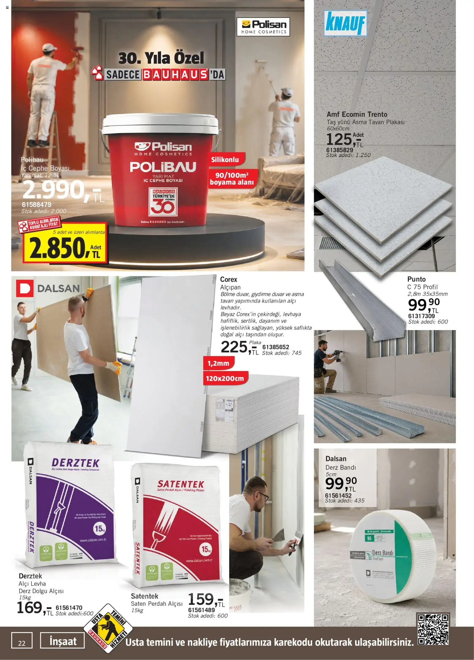 Bauhaus Katalog - 01 Ağustos 2026 tarihinden itibaren geçerlidir | Sayfa: 22