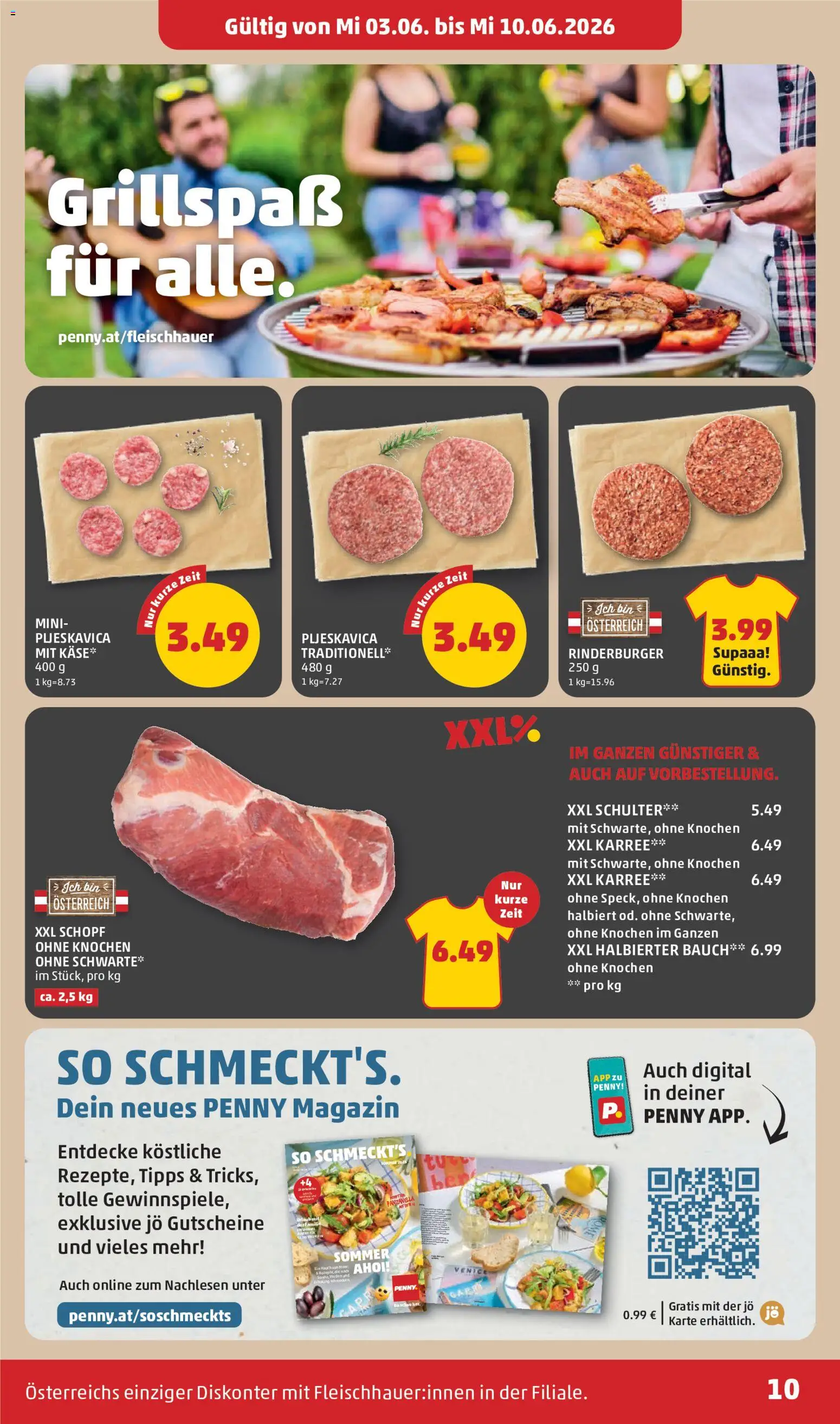 Penny Markt - Flugblatt gültig ab 03.06.2026 | Seite: 10