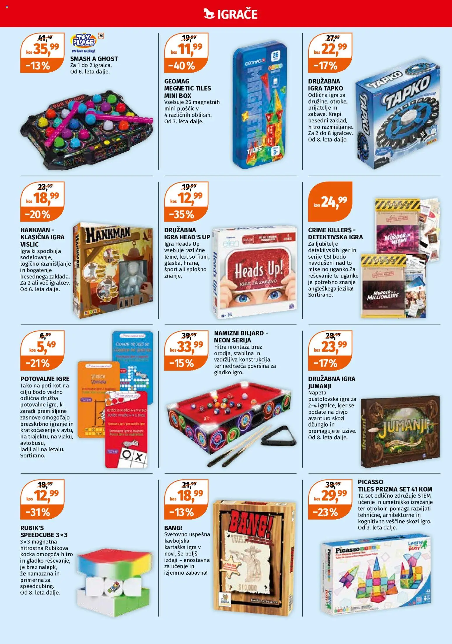 Novi Müller katalog ponudbe – veljaven od 25.05.2026 | Stran: 8 | Izdelki: Igra, Kos