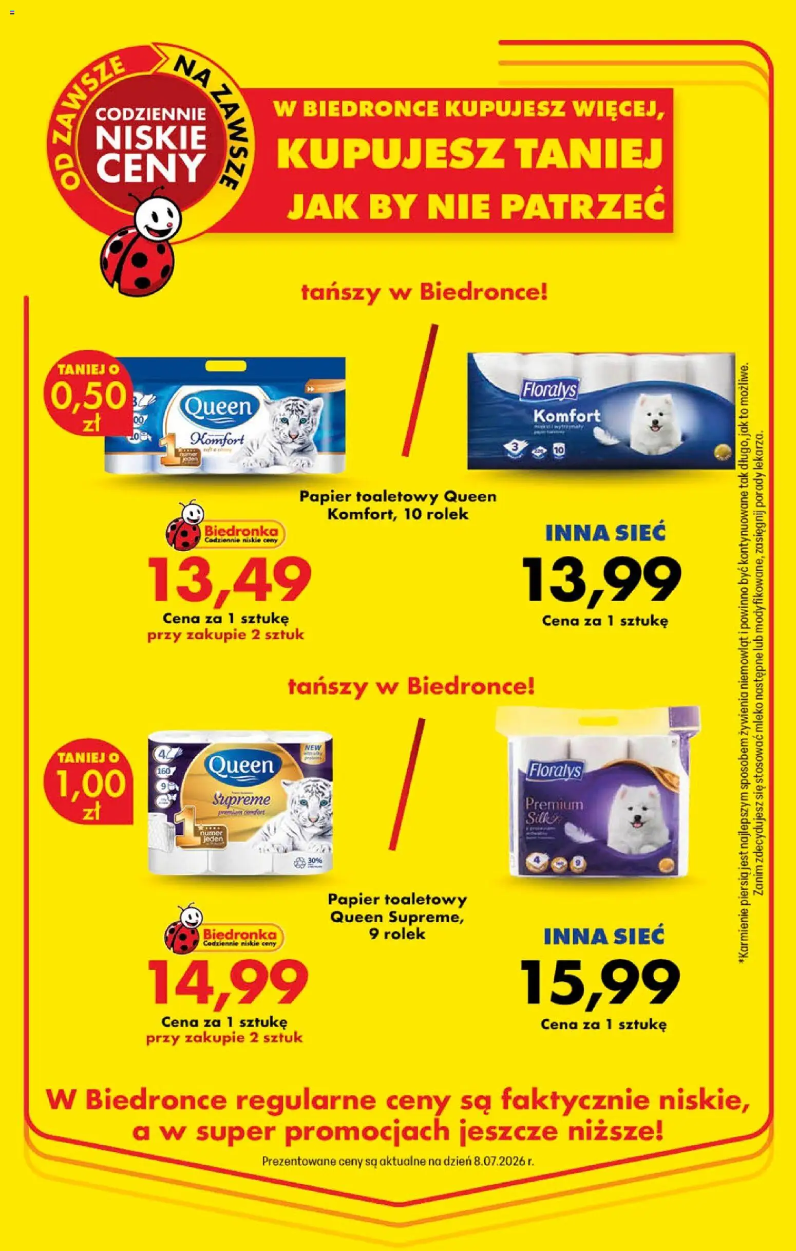 Biedronka Polsko leták od 13.07.2026 | Strana: 20 | Produkty: Mléko