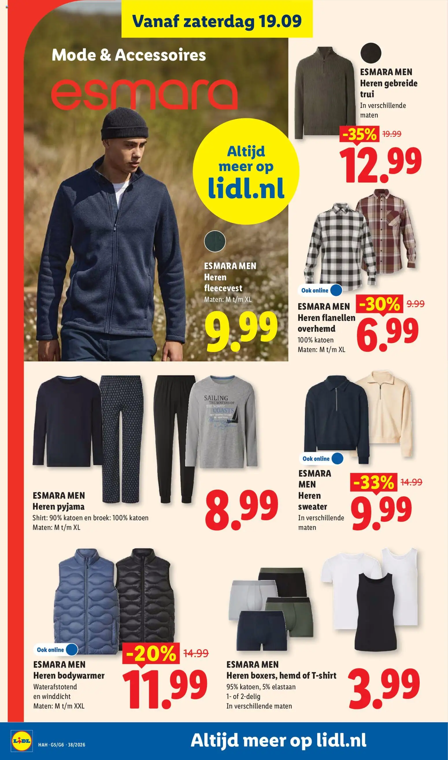 {H1} | Pagina: 12 | Producten: Vest, Broek, Pyjama, Trui