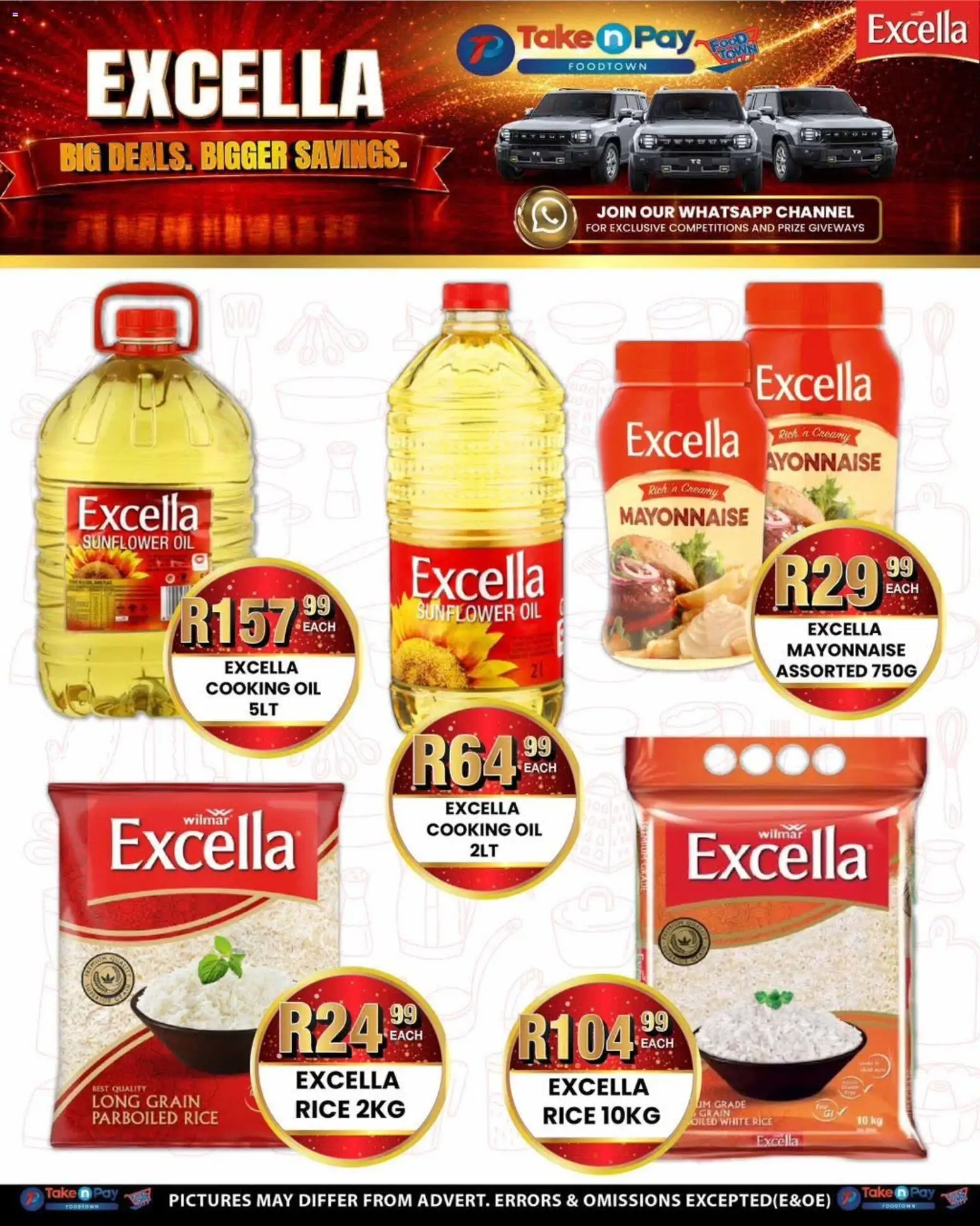 New Take n Pay catalogue – valid from 29/06/2026 | Page: 23 | Products: Oil, Rice, Mayonnaise