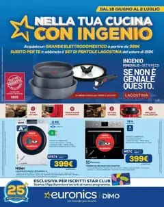 Anteprima del volantino Euronics volantino Alessandria valido a partire dal 18.06.2026
