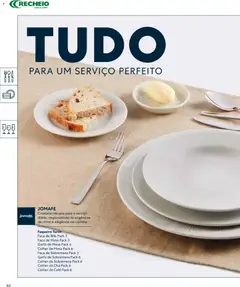 Pré-visualização Recheio - Catálogo de Alfragide válido de 16.03.2026 | Página: 80 | Produtos: Faca, Mesa, Café, Chá