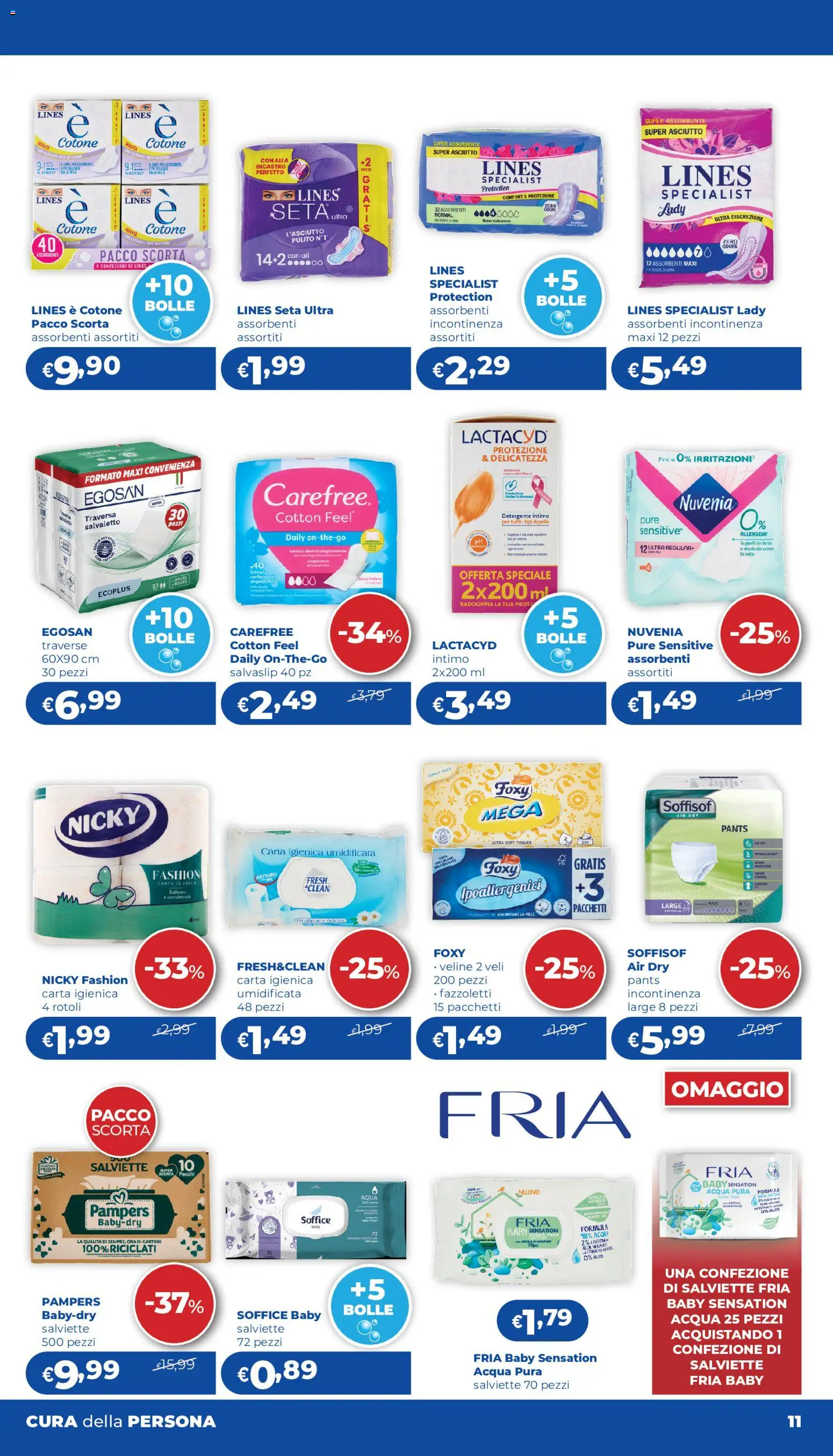 Volantino Acqua e Sapone del 13/08/2026 | Pagina: 11