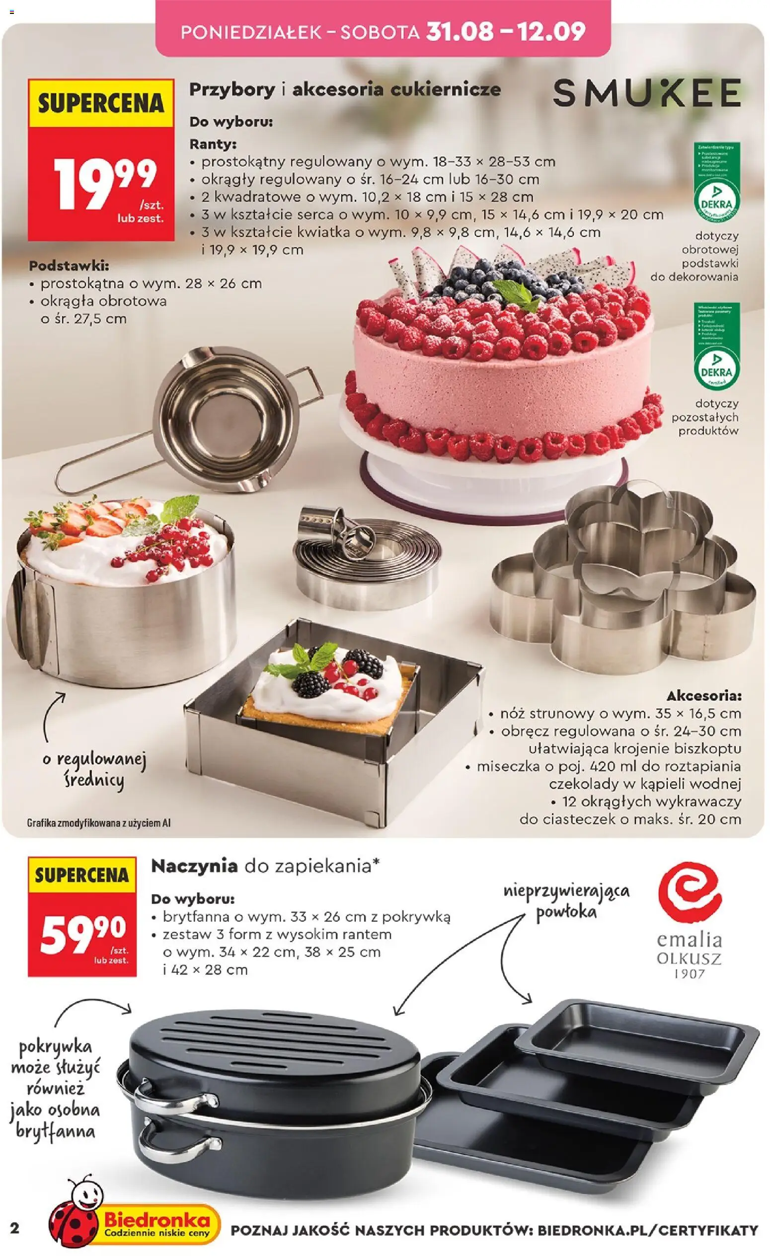 Biedronka Polsko leták - Hity i inspiracje od 31.08.2026 | Strana: 2