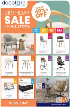 Decofurn specials catalogue – valid from 22/06/2026