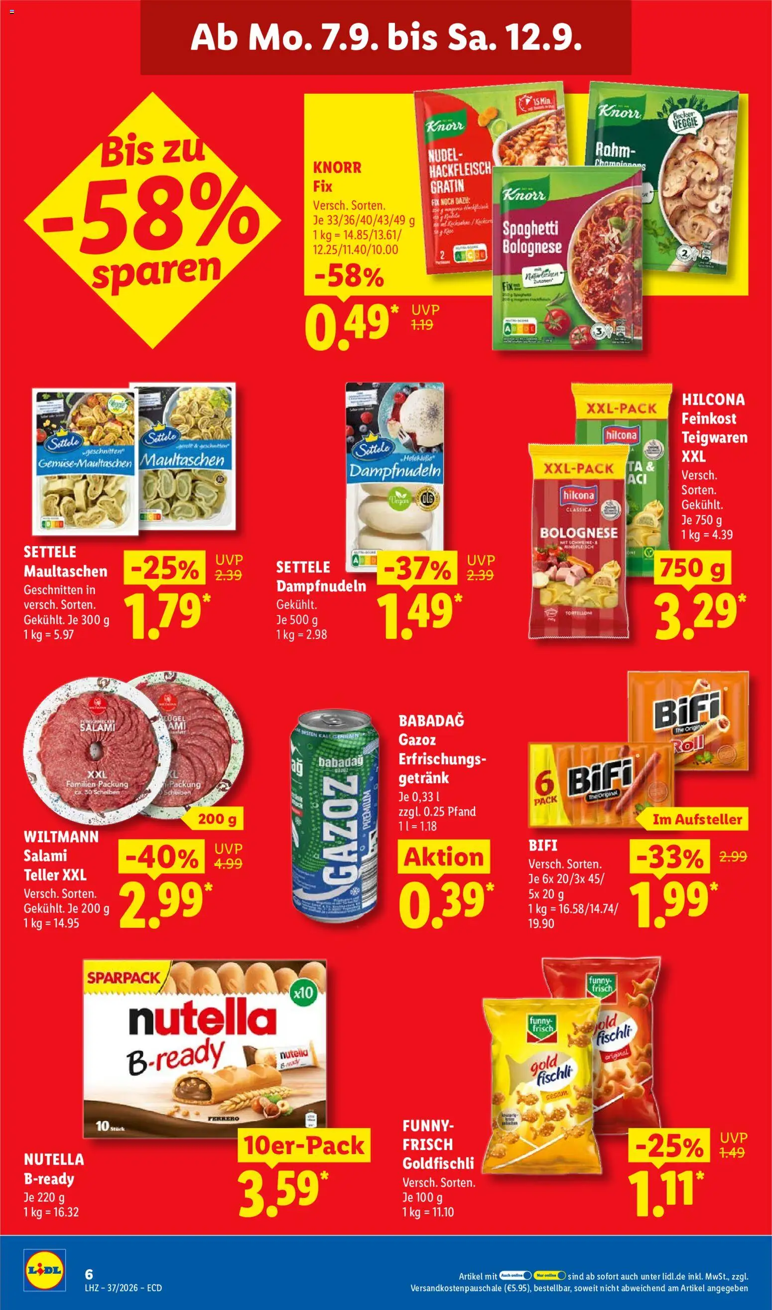 Lidl Prospekt – gültig ab 07.09.2026 | Seite: 16