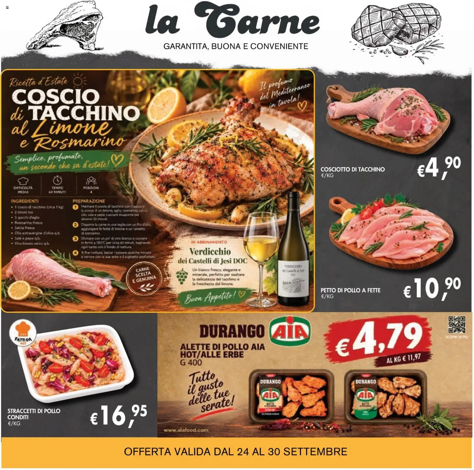 Volantino Coal del 24/09/2026 | Pagina: 10 | Prodotti: Petto di Pollo, Erbe, Tacchino, Pepe