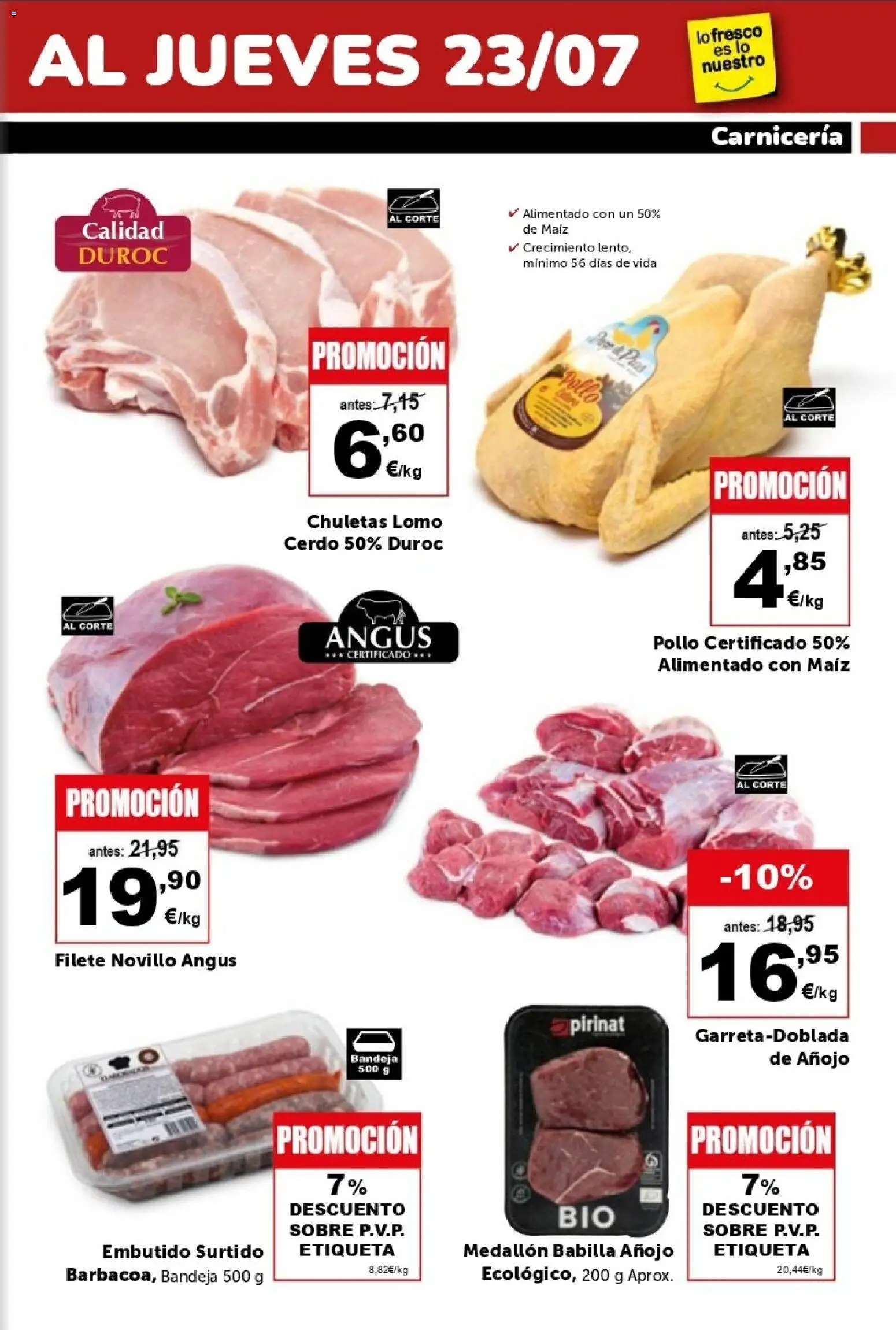 Masymas folleto │ válido desde el 17/07/2026 | Página: 3 | Productos: Cerdo, Filete, Bandeja