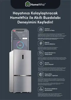 01 Ağustos 2026 tarihinden itibaren geçerli olan Arçelik kataloğu önizlemesi | Sayfa: 6 | Ürünler: Buzdolabı, Fan