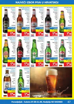 Vrutak Pivski katalog - Pregled kataloga iz trgovine Vrutak, vrijedi od 01.06.2026 | Stranica: 47 | Proizvodi: Pivo, Heineken, Laško, Ožujsko