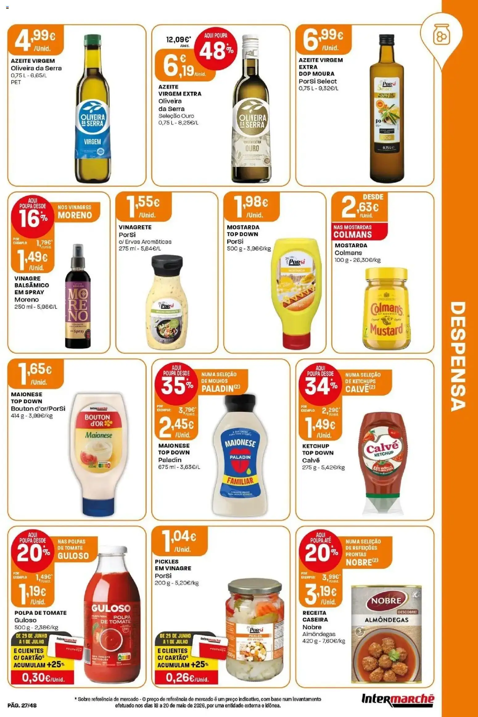 Intermarché - Isto é que são preços BAIXOS! │ válido de 25/06/2026 | Página: 27