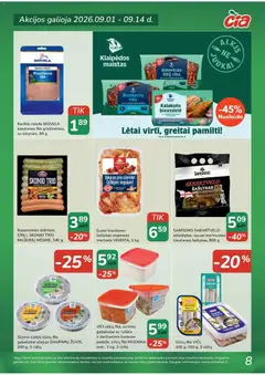 ČIA MARKET leidinys galioja nuo 2026.09.01 | Puslapis: 8