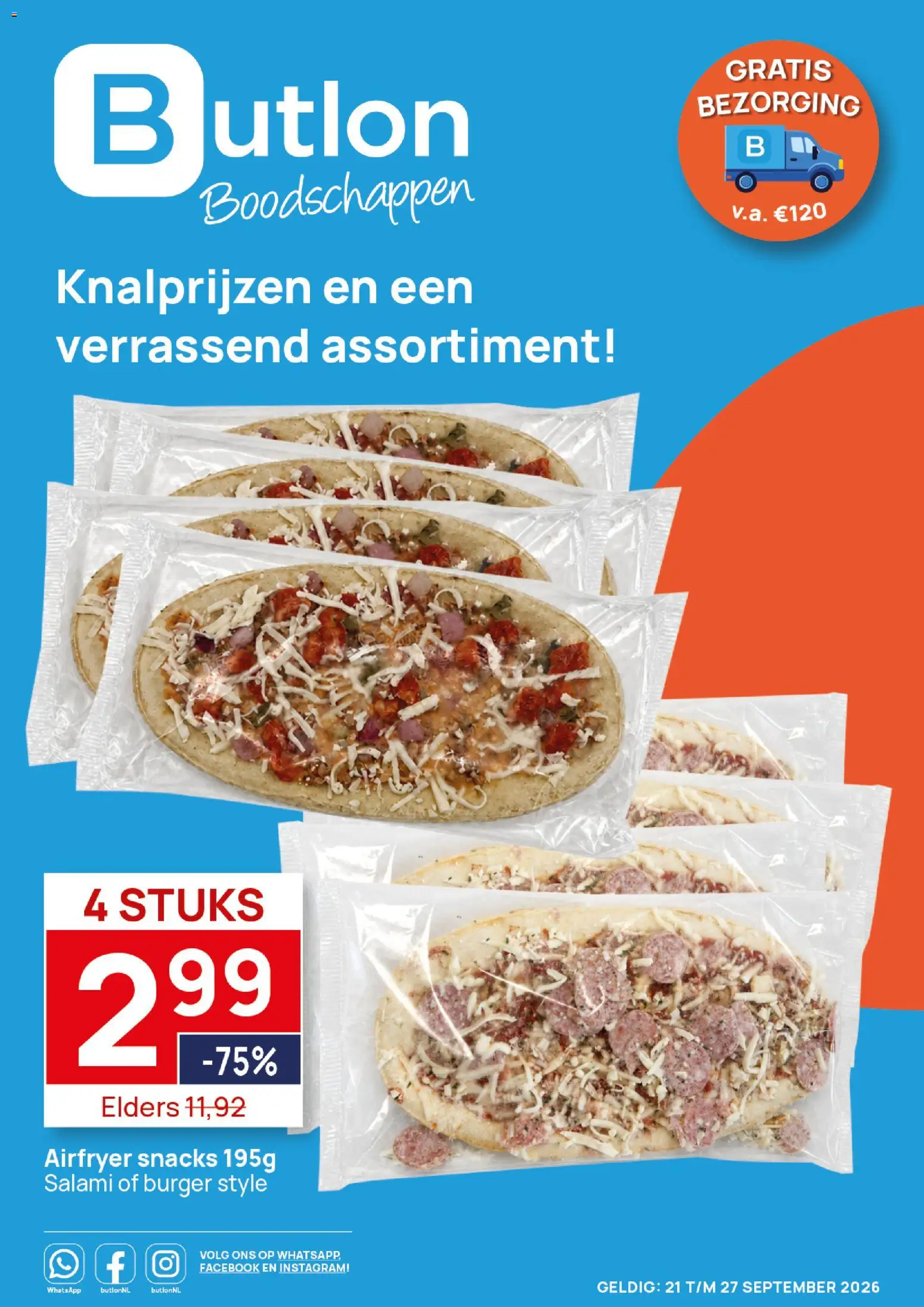 {H1} | Pagina: 1 | Producten: Snacks, Salami