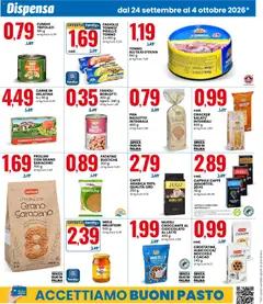Anteprima del volantino CROSTATINE ALBICOC/NOCCIOLE E CACAO 240 g, Crostatine albicocca/nocciole e cacao 240 g valido a partire dal 24/09/2026 | Pagina: 6