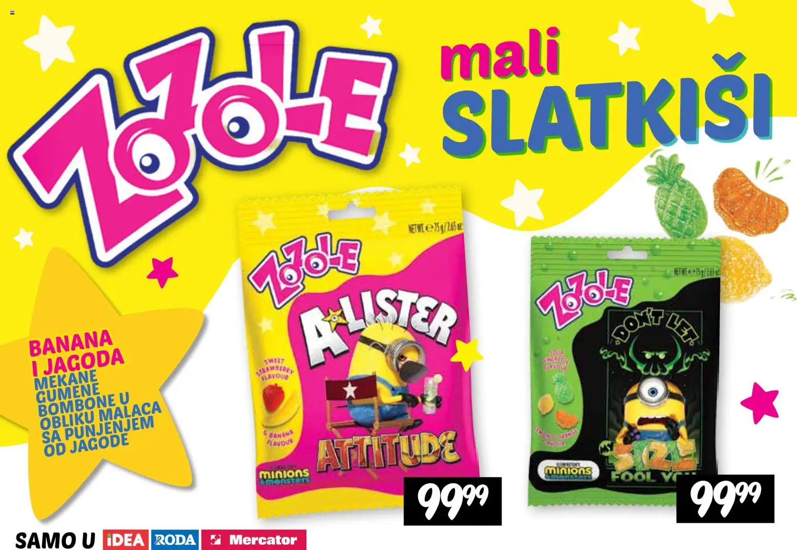 Mercator katalog - važi od 20.08.2026 | Strana: 14 | Proizvode: Banana, Bombone, Jagode, Jagoda