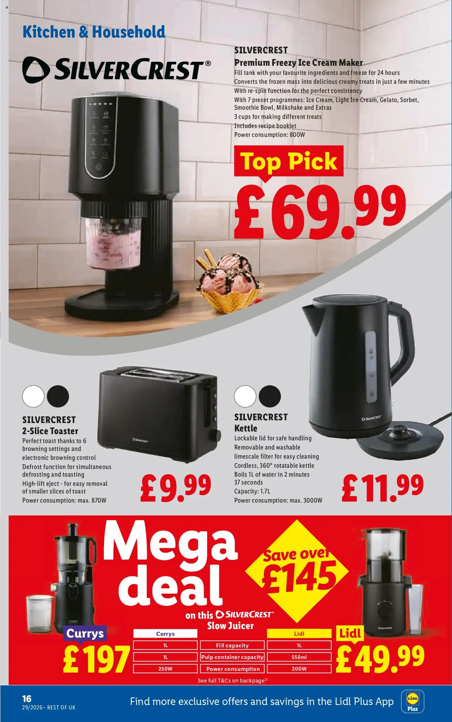 {H1} | Page: 18 | Products: Container, Cream, Ice cream, Kettle