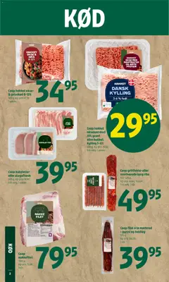 Coop nakkefilet, 1100 g. Kg-pris 72,68. 1 stk. gyldig fra 18/06/2026 | Side: 2