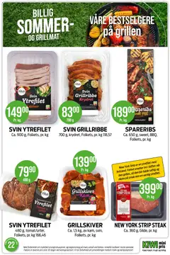 Forhåndsvisning av Kiwi kundeavis gyldig fra 25.05.2026 | Side: 9 | Produkter: Svin, Urter, Форель, Kam