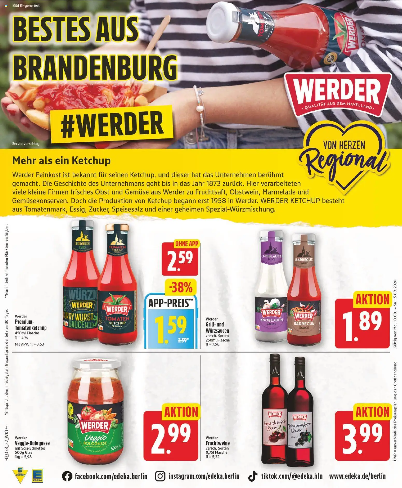 Edeka Prospekt – gültig ab 10.08.2026 | Seite: 22