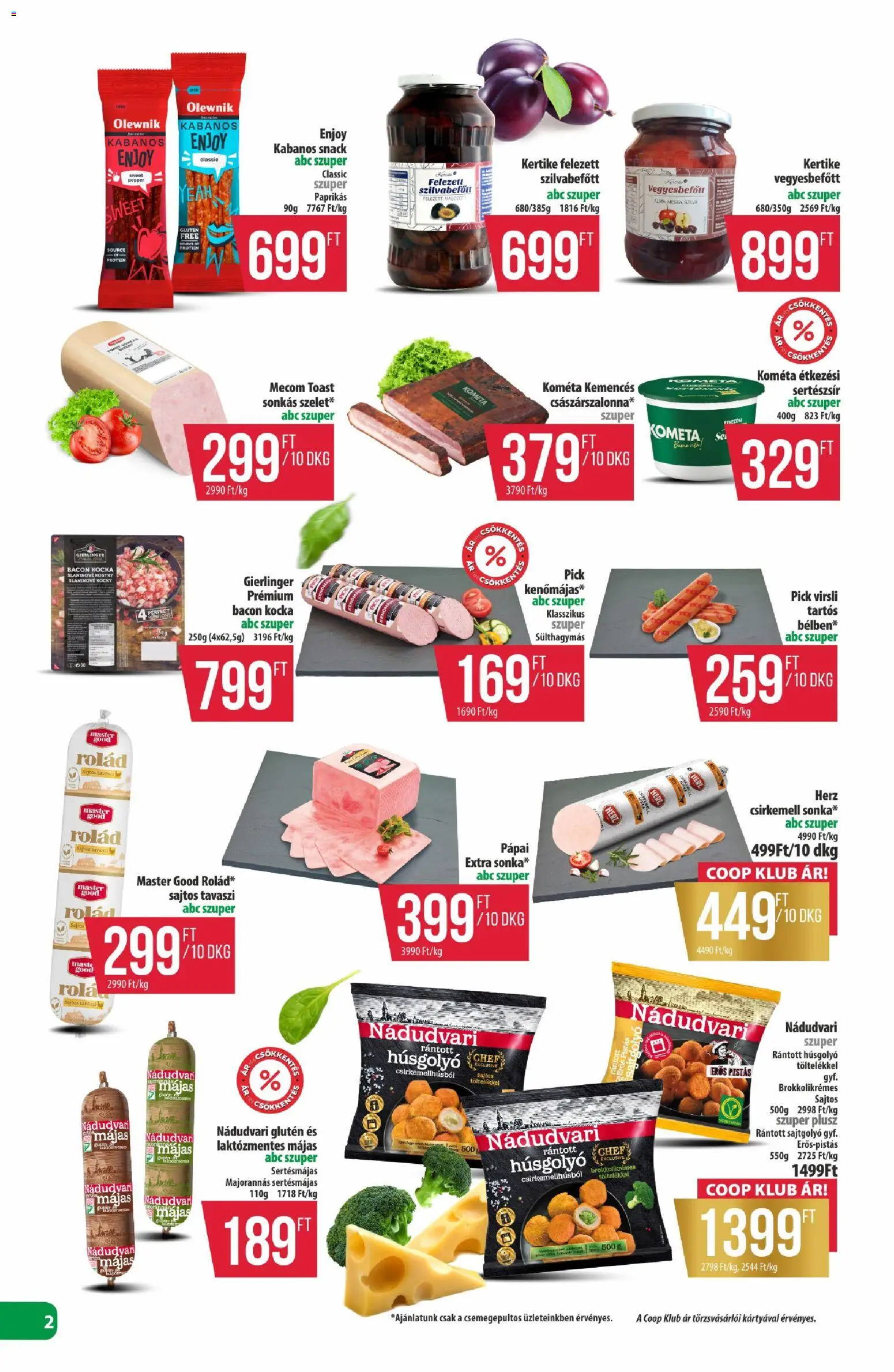 COOP akciós ujság - amely érvényes a következő dátumtól: 18.06.2026 | Oldal: 2