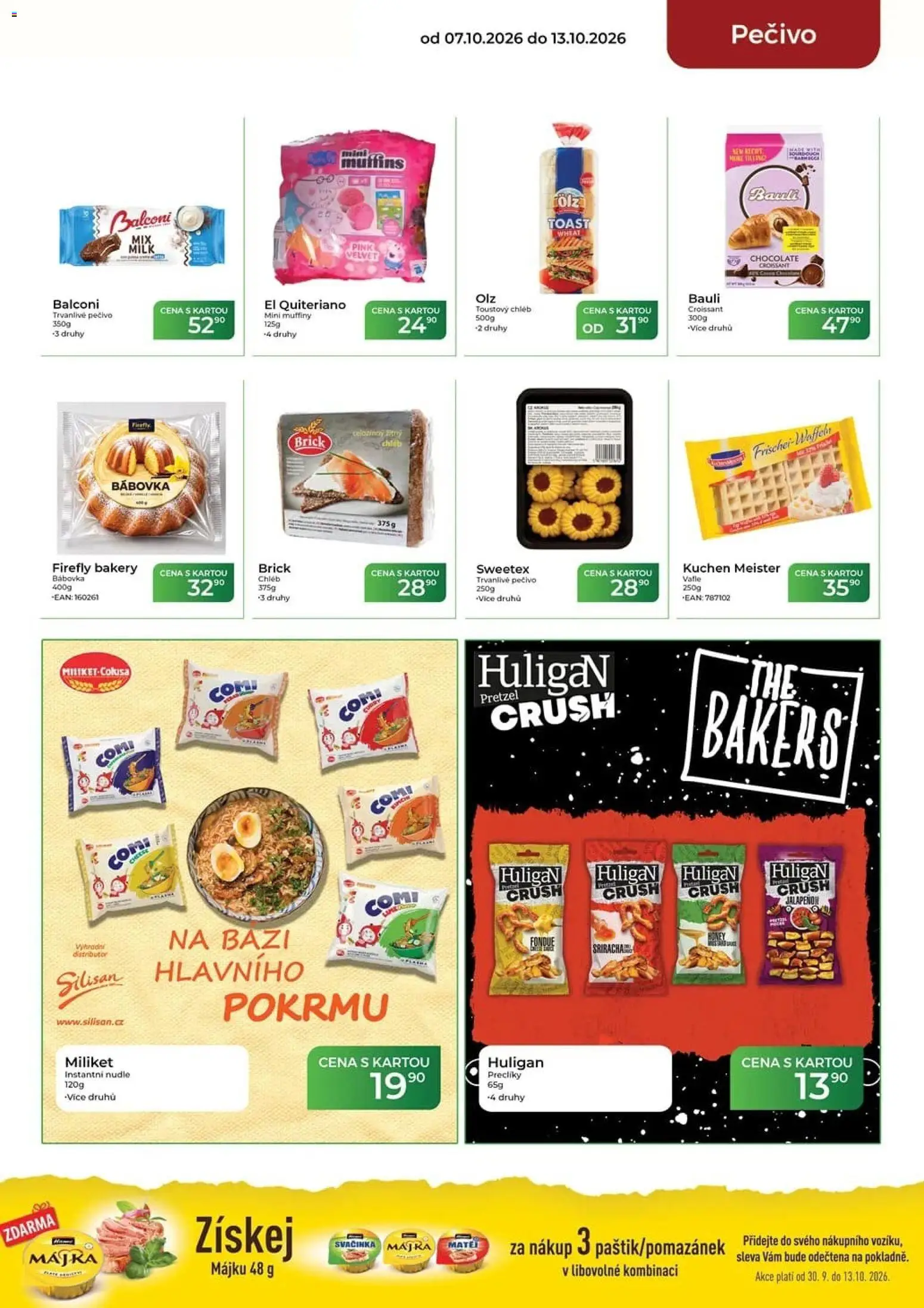 Tamda Foods leták od 07.10.2026 | Strana: 25 | Produkty: Muffiny, Bábovka, Pečivo, Velvet