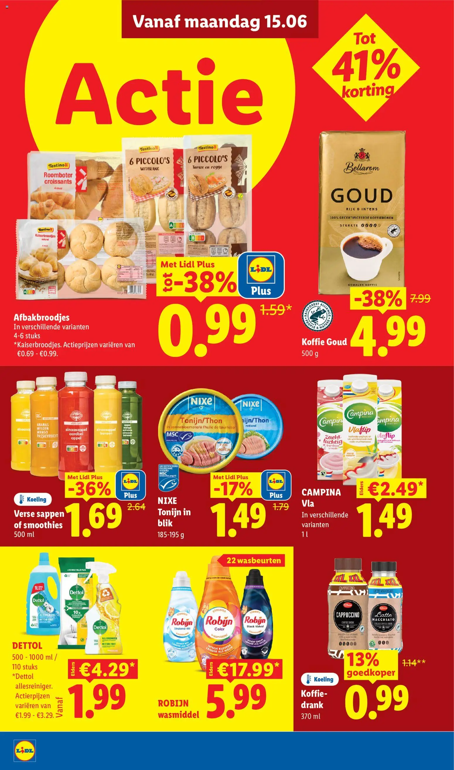 {H1} | Pagina: 16 | Producten: Spinazie, Koffie, Tonijn, Tarwe
