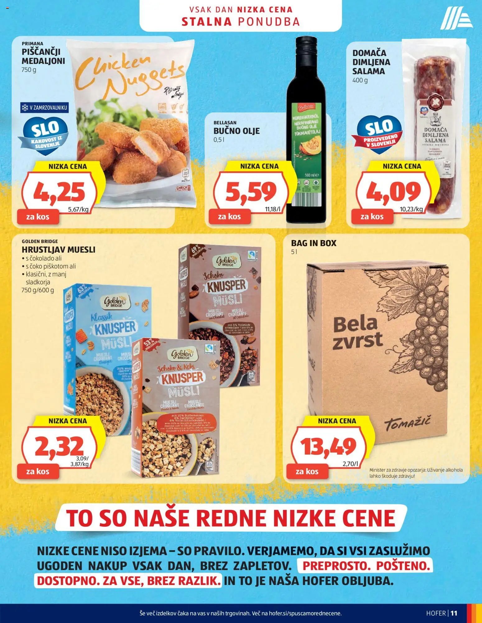 Novi Hofer katalog ponudbe – veljaven od 21.10.2026 | Stran: 11