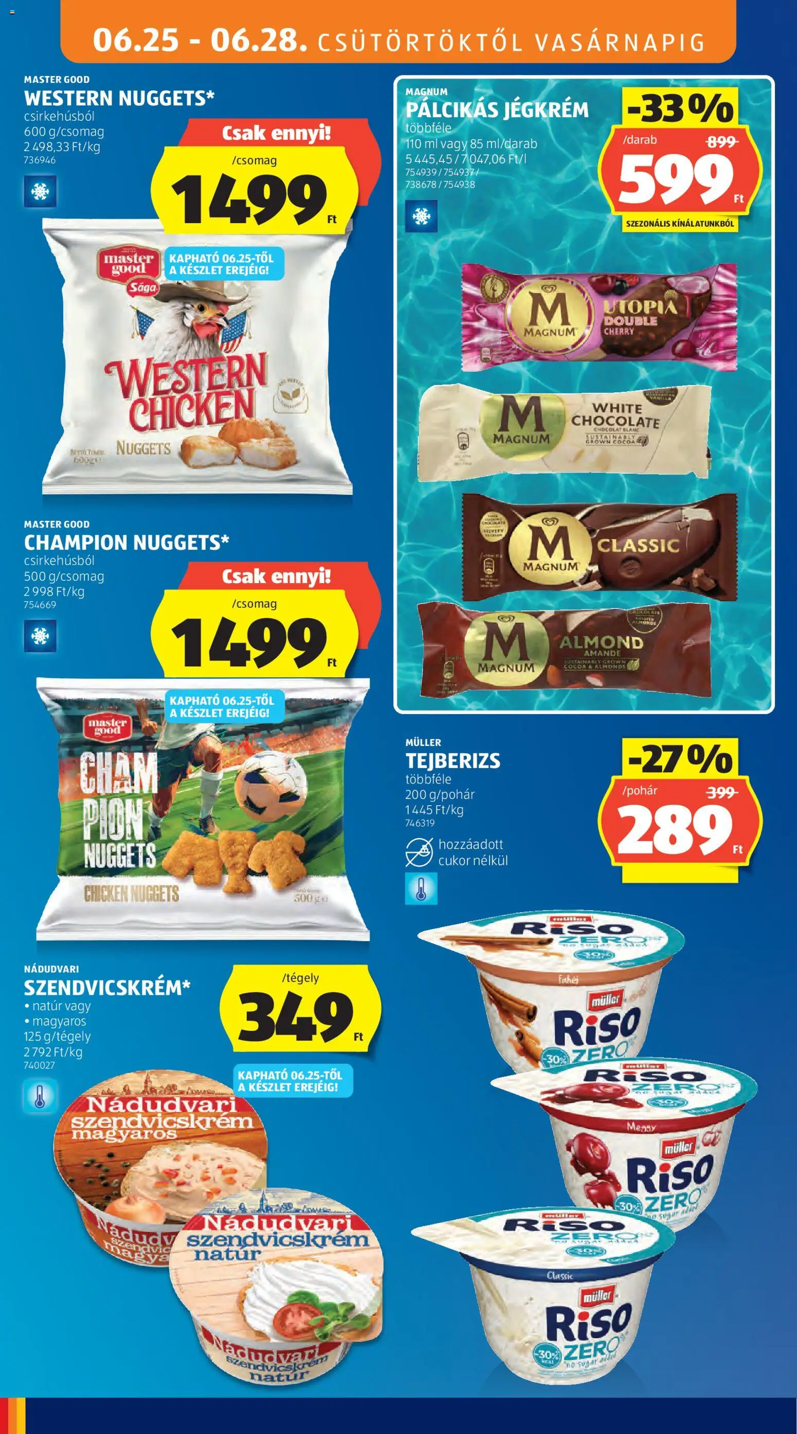 Aldi akciós ujság - amely érvényes a következő dátumtól: 25.06.2026 | Oldal: 16