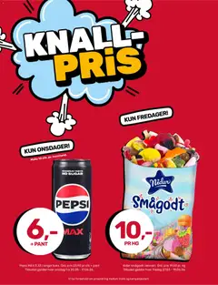 Forhåndsvisning av Coop Marked kundeavis gyldig fra 15.06.2026 | Side: 9 | Produkter: Smågodt, Маслянка
