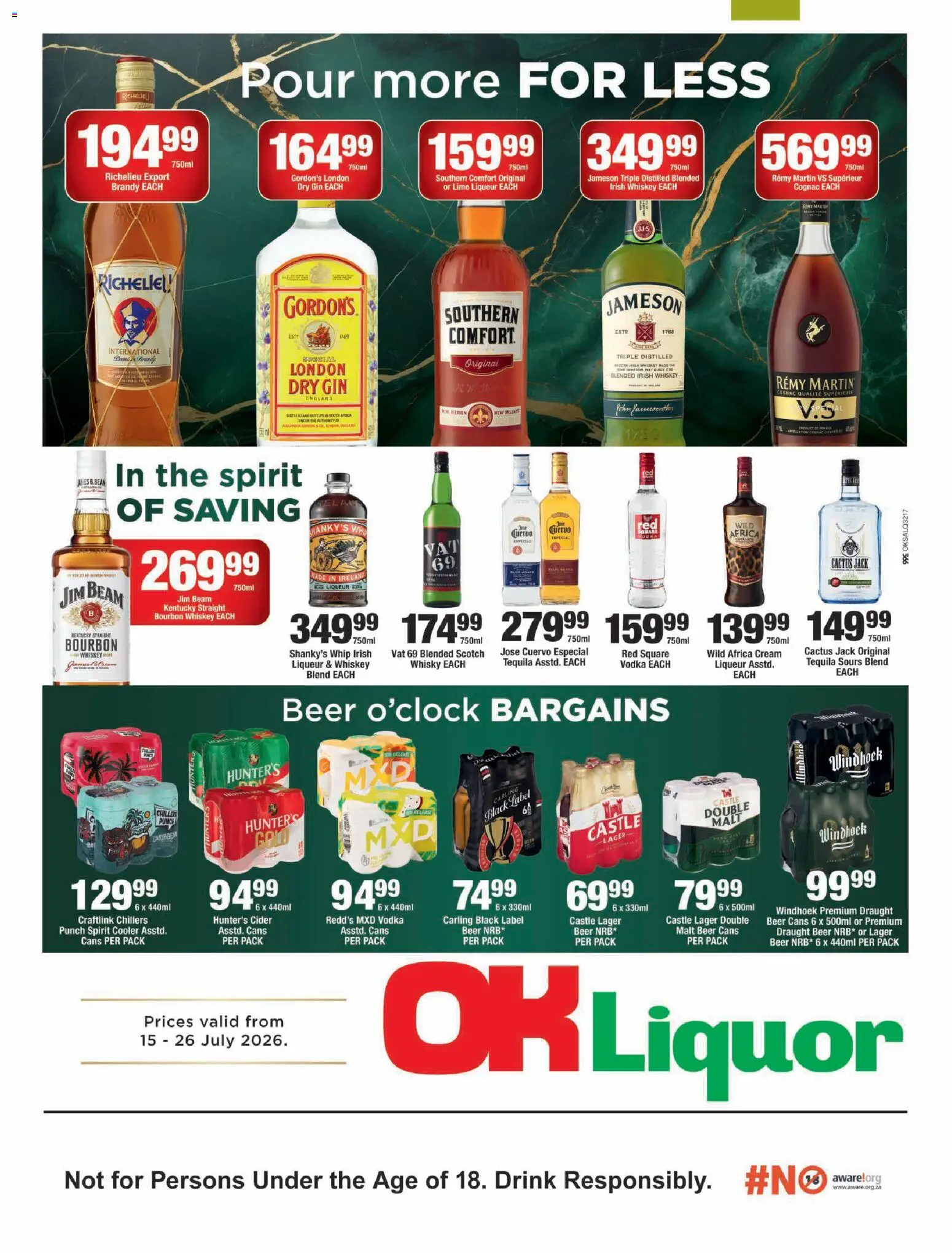 New OK Foods catalogue – valid from 15/07/2026 | Page: 1