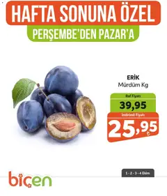 01 Ekim 2026 tarihinden itibaren geçerli olan Biçen Market kataloğu önizlemesi | Sayfa: 11