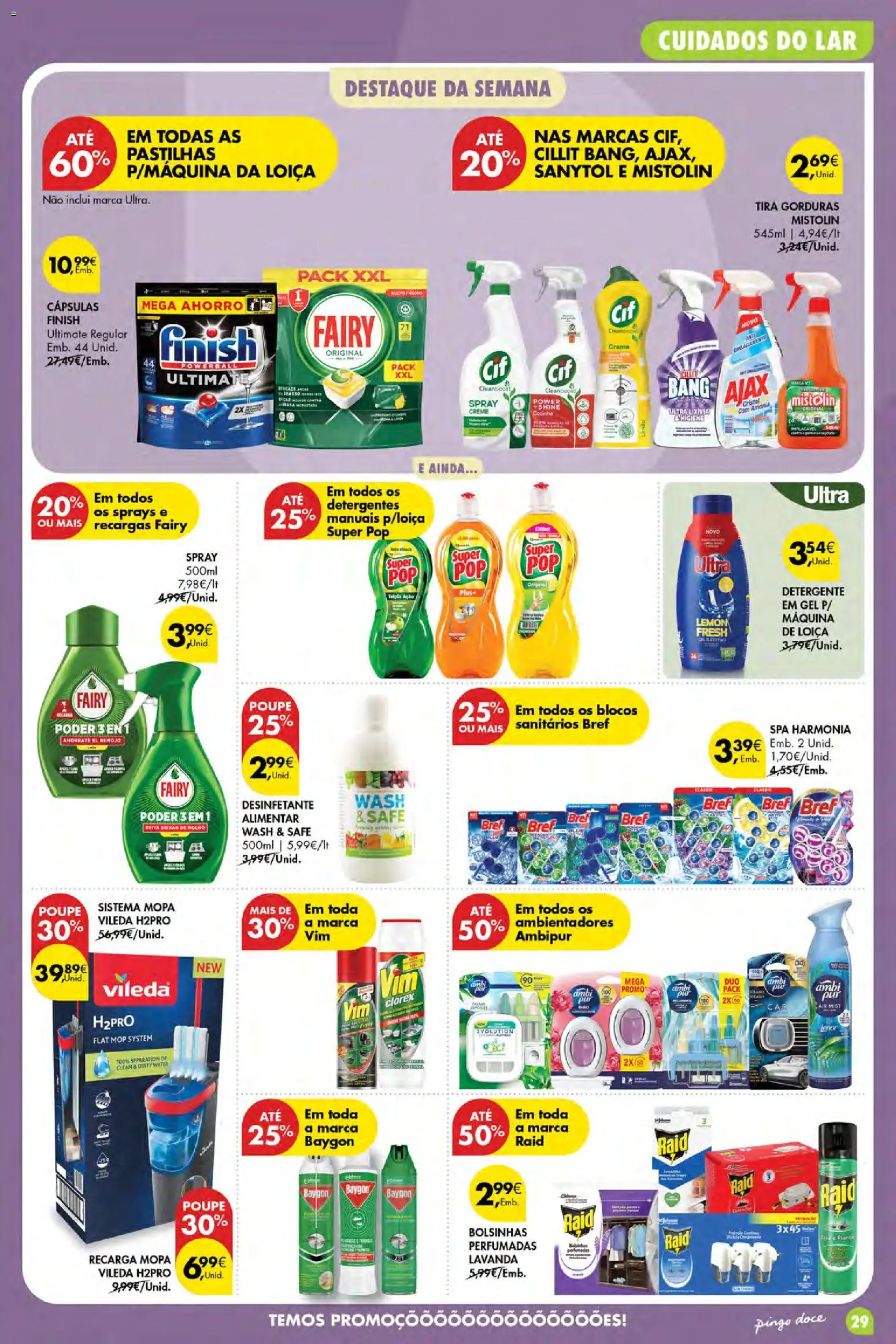 Pingo Doce Poupe Esta Semana Açores │ válido de 16/07/2026 | Página: 29 | Produtos: Detergente, Creme