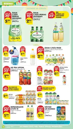 Pré-visualização ÁGUA TÓNICA BRISA, 1lt válido de 16.06.2026 | Página: 12 | Produtos: Agua, Refrigerante, Soda