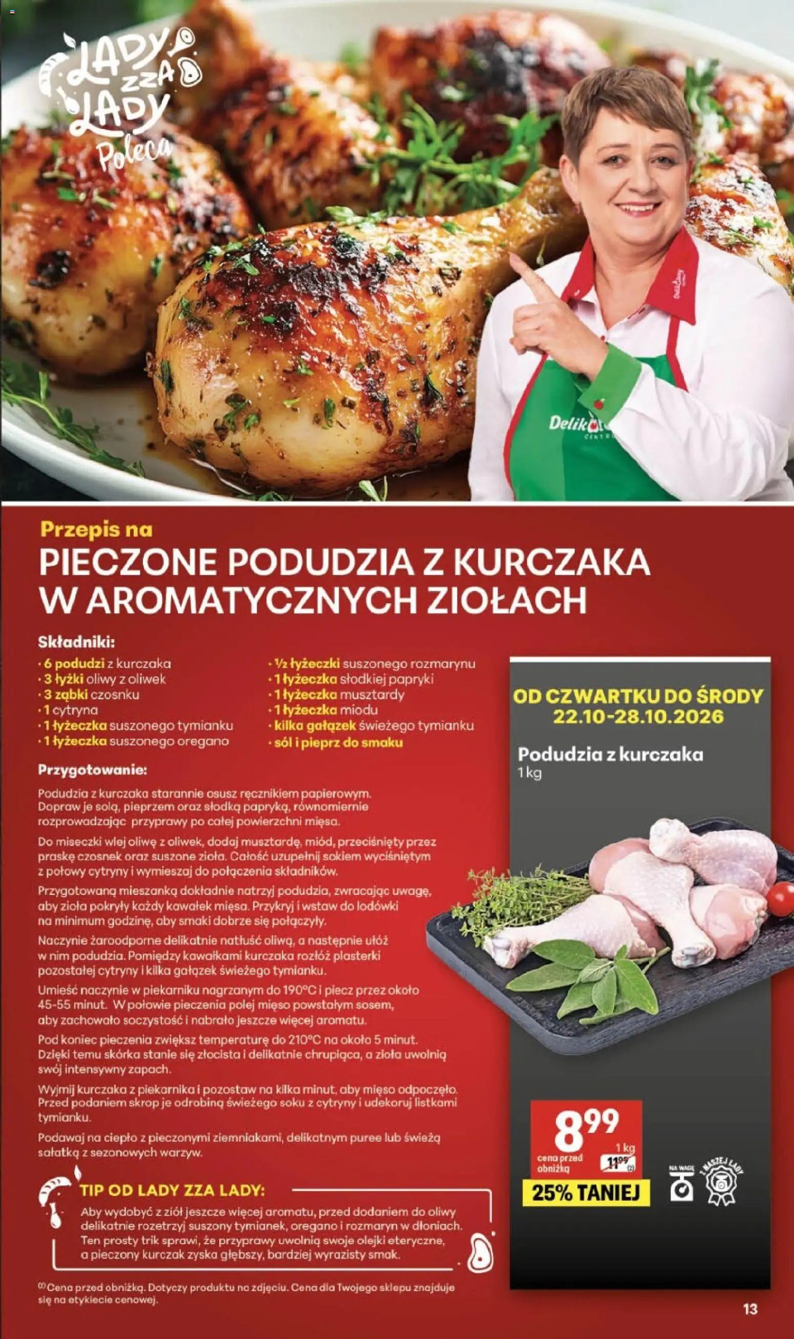 Delikatesy Centrum gazetka od 22.10.2026 | Strona: 13 | Produkty: Cytryna, Czosnek, Sałatka, Pieprz