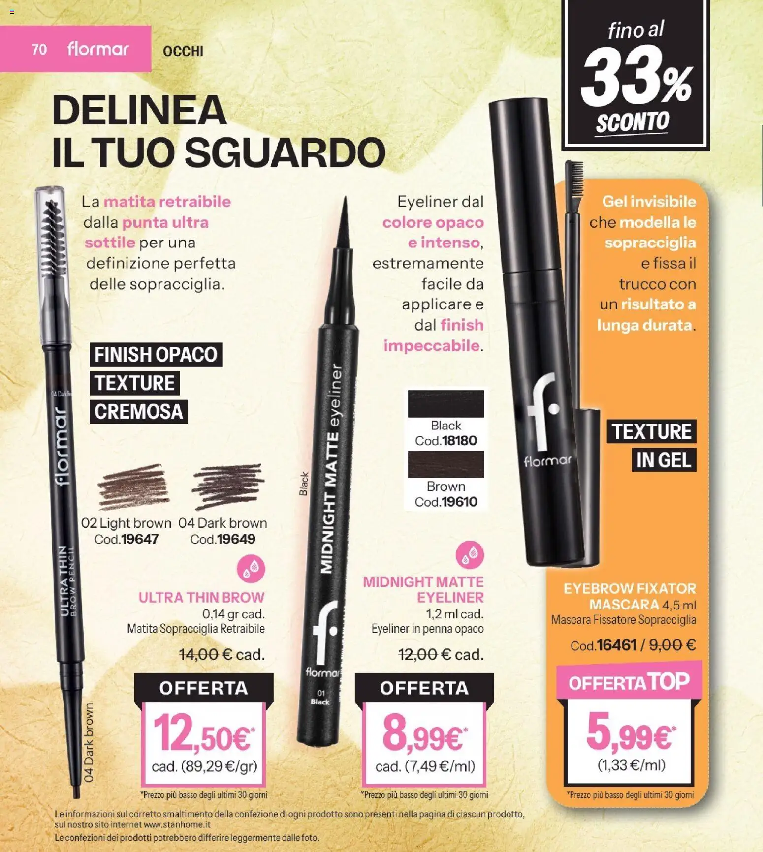 Volantino Stanhome del 20/10/2026 | Pagina: 70 | Prodotti: Mascara, Basso