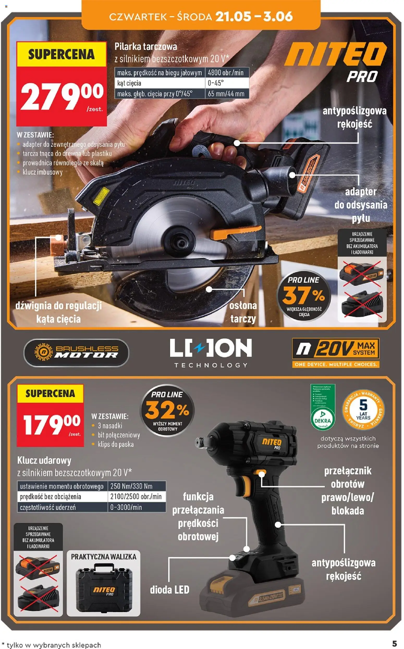 Biedronka gazetka - Hity i inspiracje Niteo od 21.05.2026 | Strona: 5