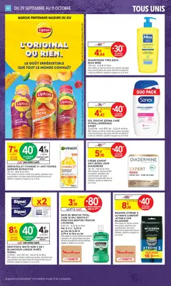 Intermarché - Prévisualisation de Intermarché - C'est toujours notre anniversaire valide à partir de 29/09/2026 | Page: 36 | Produits: Menthe, Pêche, Dentifrice, Bain de bouche