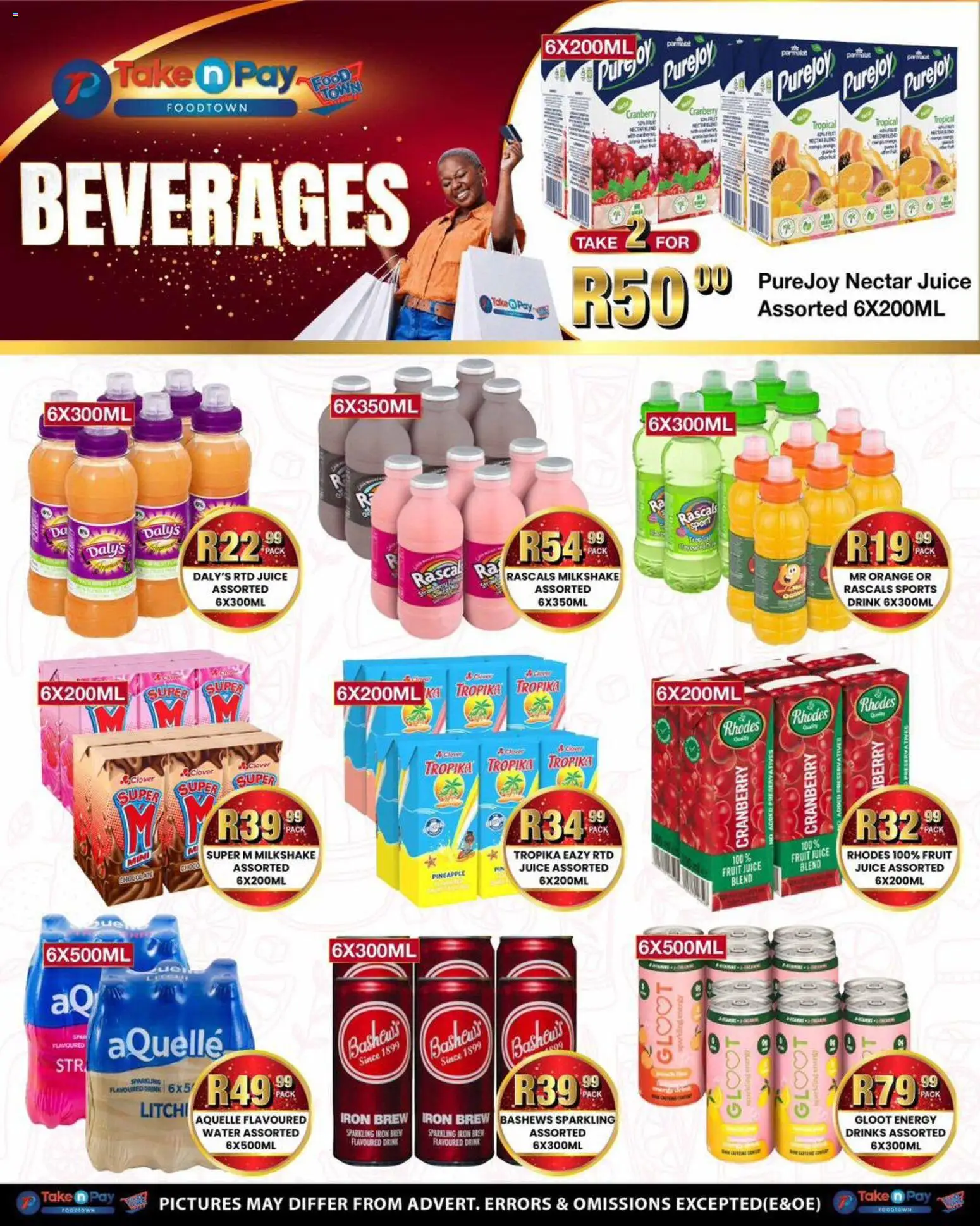 New Take n Pay catalogue – valid from 01.06.2026 | Page: 7 | Products: Iron, Juice, Pineapple, Water