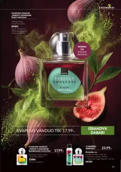 AVON leidinys galioja nuo 2026.09.30 | Puslapis: 75 | Prekių: Kvapusis vanduo, Vanduo, Kūno pienelis