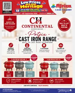 Africa Cash & Carry specials catalogue – valid from 23/09/2026 | Page: 49