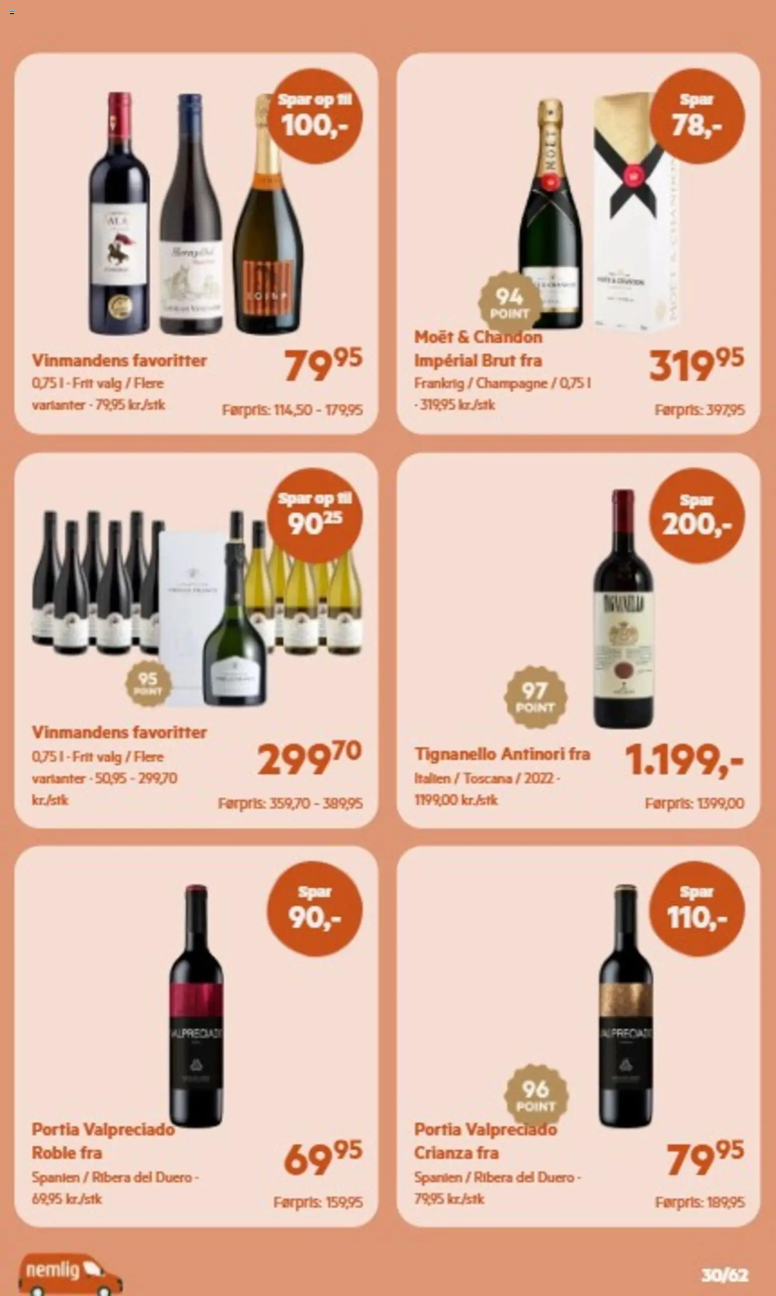 Nemlig tilbudsavis – gyldig fra 30/09/2026 | Side: 30 | Produkter: Moët