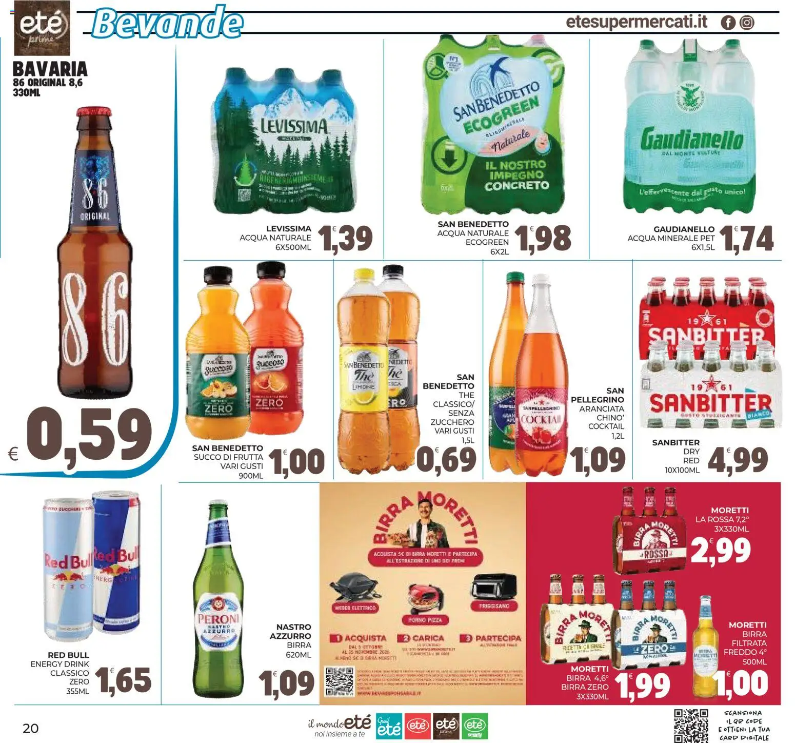 Volantino Eté del 13/10/2026 | Pagina: 20 | Prodotti: Succo, Gelato, Zucchero, Acqua naturale