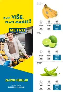 Metro katalog Provereno - pregled Metro kataloga - važi od 19.05.2026