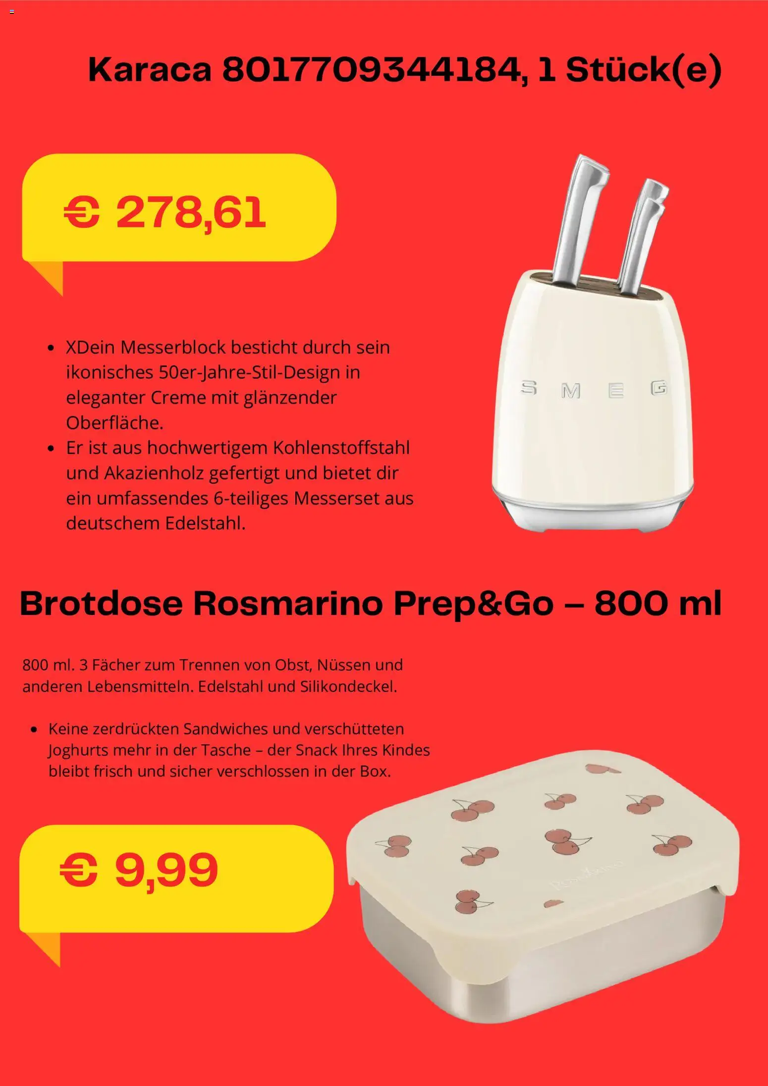 Kaufland Flugblatt gültig ab 25.09.2026 | Seite: 3 | Produkte: Tasche, Creme