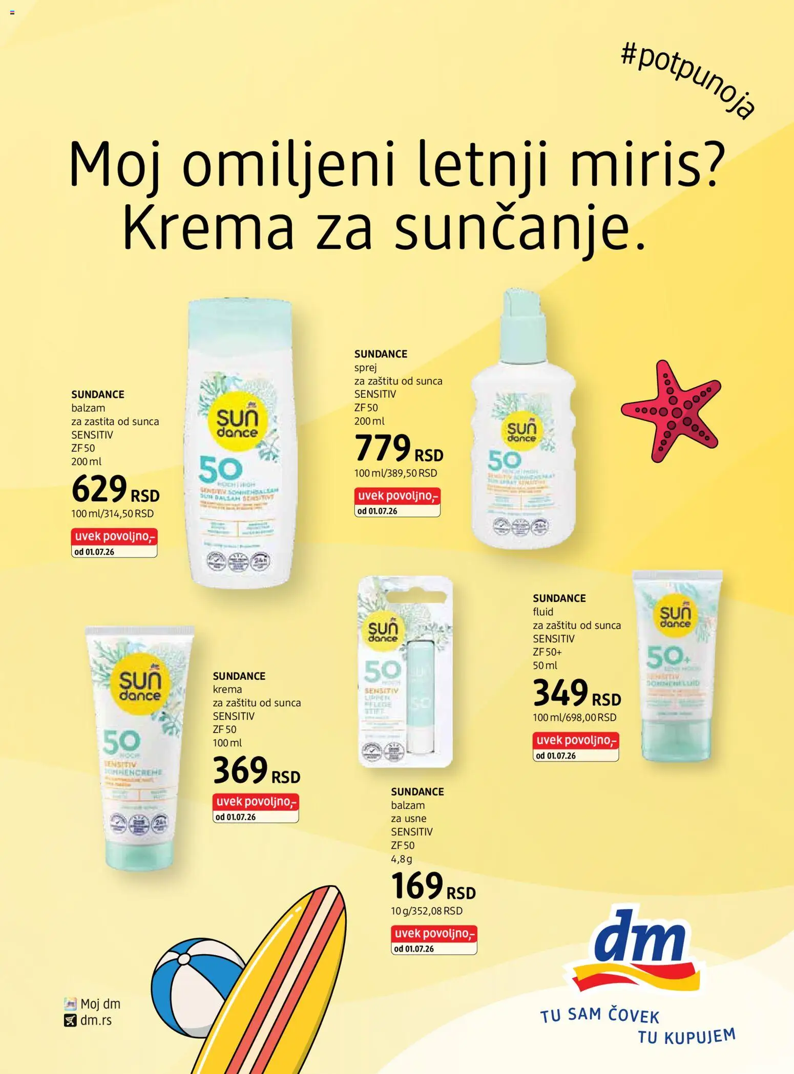 DM Drogerie katalog - važi od 14.03.2026 | Strana: 48 | Proizvode: Miris, Balzam, Krema