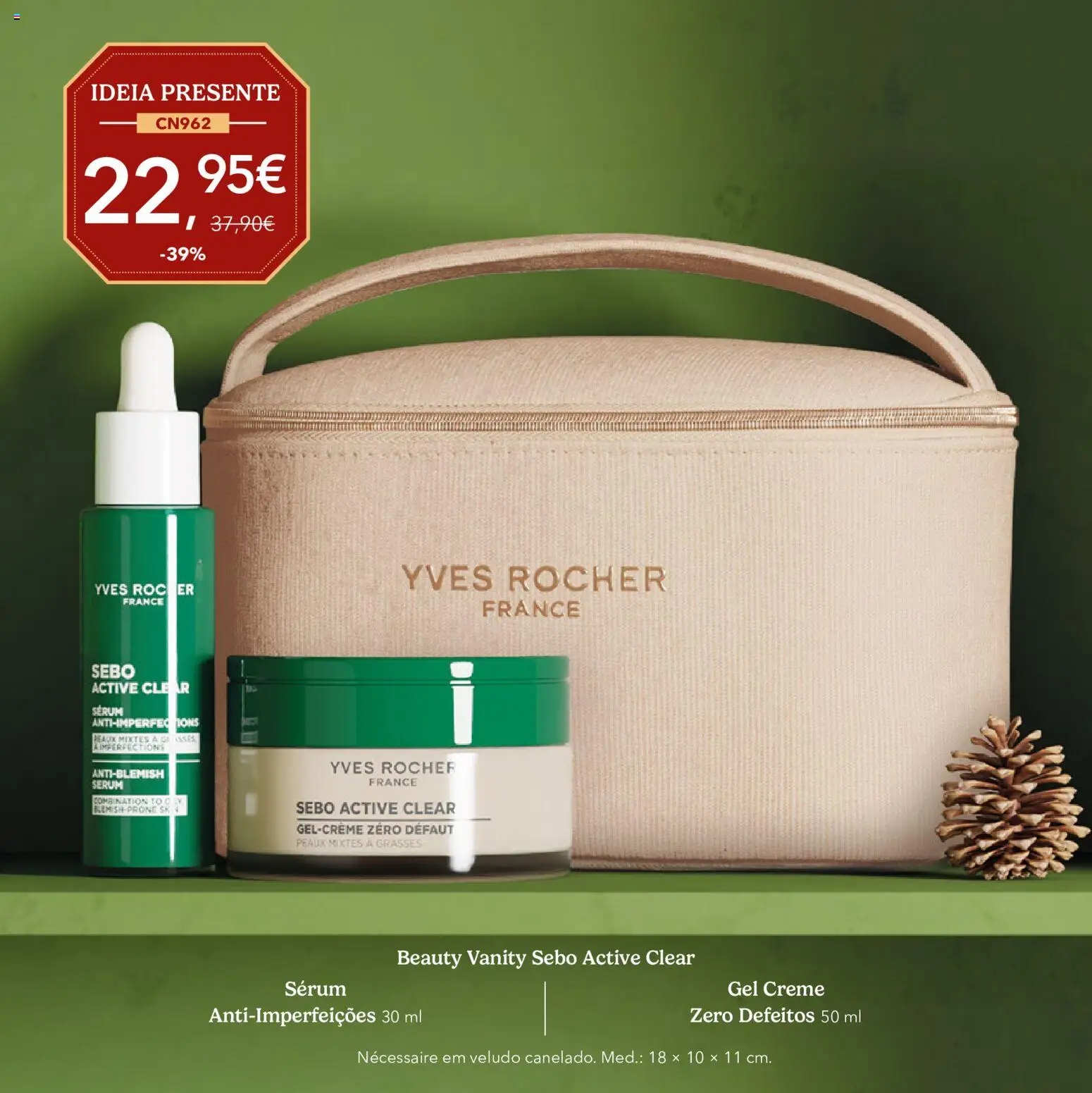 Yves Rocher Catálogo de natal │ válido de 21/10/2026 | Página: 40 | Produtos: Necessaire, Sérum, Creme